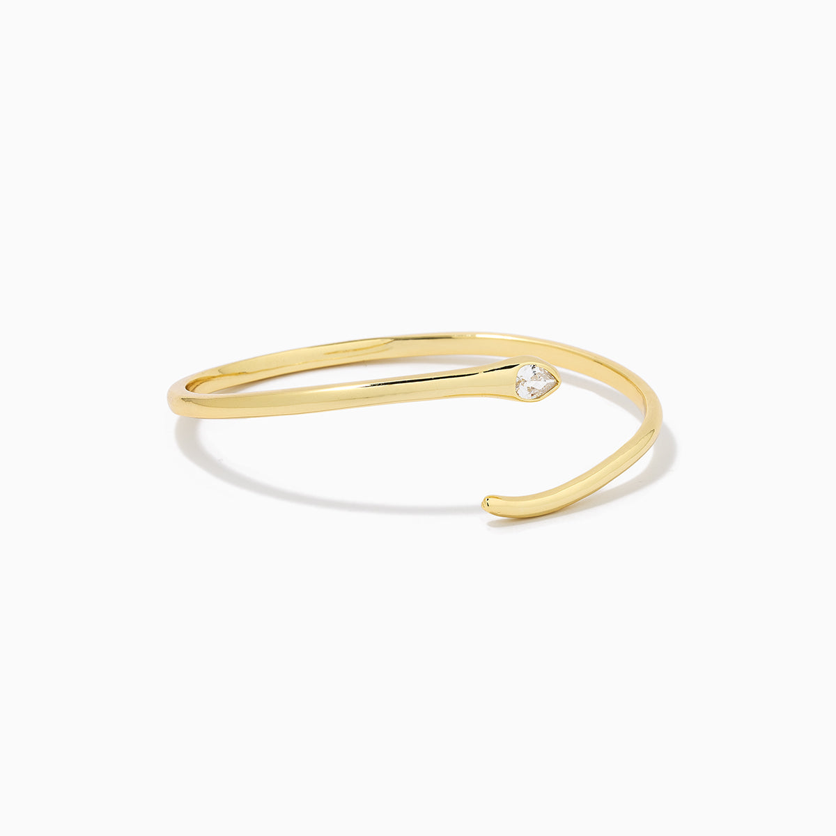Gold Spiral Snake Bangle Bracelet | Women's Jewelry by Uncommon James